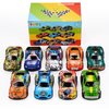 4.2" Toy Cars Metal Race Cars Vehicles 9 Pack, Pull Back Cars Toys for Boys, Girls, Toddlers, Kids 2,3,4,5,6,7 Years Old, Party Favors, Teacher Reward Prizes, Boy Birthday Gifts