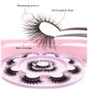 ZUMEHU Eyelash Strip Natural Cat Eye Lashes Wispy Lashes 11 Pairs Mink Lashs fluffy Natural Looking Lashes 3D Cateye Lashes Medium Length False Eyelashes Lashes Pointy | 14 MM Lashes