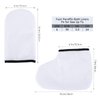 Paraffin Wax Gloves & Booties, Segbeauty Paraffin Heated SPA Mittens Foot Liners, Gloves & Socks for Hot Wax Hand thera-py Thermal treat-ment Home DIY SPA Wax Warmer Paraffin Wax Machine White