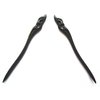 Myhsmooth Zz-bg-moon 2 Count Hair Sticks Natural Black Sandalwood(ebony) Handmade Carved Hair Clip Shawl Hair Pins Pack of 2 Pcs :Hold the Moon
