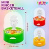 Basketball Game Toys, 12 Pack Finger Shooting Fun for Kids Fidget Handheld Machine Simple Desktop Fidget Party Favors Bulk Decorations Student Carnival Prizes Birthday Goody Bags Classroom Rewards