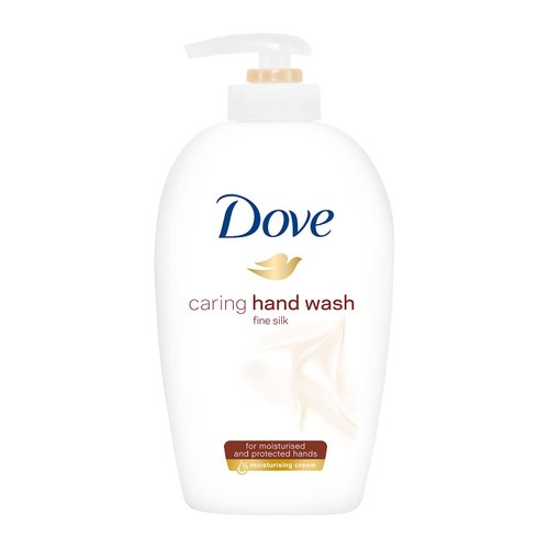 Dove Caring Hand Wash, Fine Silk, 250 Ml/8.45 Oz (Pack of 6)