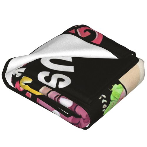 Just A Girl Who Loves Snails Blanket Cute Snail Decor Throw Blanket Gifts for Girls Boys Snail Lover Super Warm Soft Plush Lightweight Fleece Flannel Bedding Blanket for Kids Adult Men Women 50"X40"