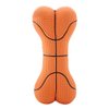 Fdit Pet Dog Toy Bite-Resistant Squeeze Latex Bone Puppy Chew Toys Teeth Cleaning(Basketball)