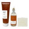 Bath & Body Works Aroma Mindful Pause Vetiver & Vanilla Body Cream and Essential Oil Mist Set with a Natural Oats Bar Soap - Full Size