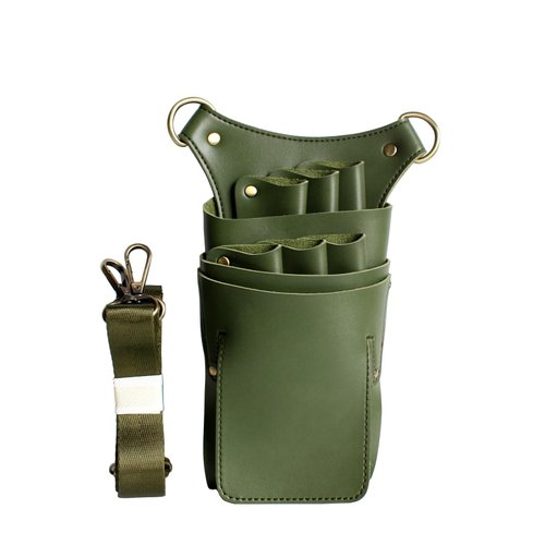 Scissor Pouch for Stylist Tool Belt, Salon Hair Cutting Belt Scissor Holster for Hairdressers, Barbers with Shoulder Belt