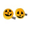 Midlee Silly Face Halloween Balls Plush Dog Toy