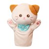 Hand Puppets Plush Animals Toys Dolls for Kids Imaginative Pretend Play Storytelling Early Education (Cat)
