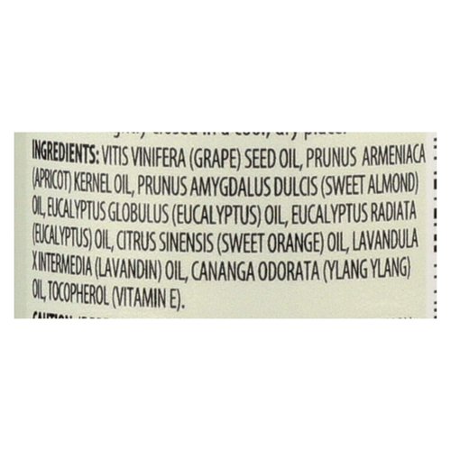 Aura CACIA Eucalyptus Massage Oil, 4 FZ