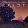 Outdoor Laser Light Projector,ZEAKOC RGB Firefly Lights Star Projector,Waterproof with Remote, Christmas Light Show for House Garden Yard Tree