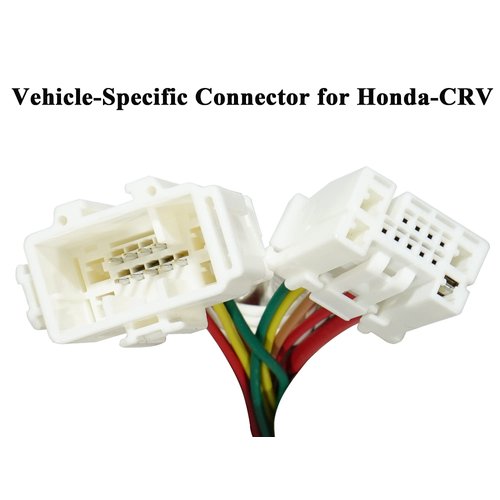 Oyviny Vehicle-Side Custom 4 Way Trailer Wiring Harness 56158 for Honda CR-V 2012-2016, Plug and Play Trailer Hitch Wiring for CRV
