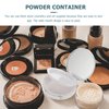 EXCEART Makeup Powder Container Pressed Powder Box 2Pcs Compact Cosmetic Powder Containers Makeup Empty Loose Powder Boxes (Assorted Color) Makeup Powder Puff