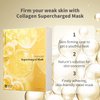 [K Beauty Snp] Supercharged Sheet Mask Set | Variety Sheet of 4-Collagen, 4-Aloe, 4-Rose Face Mask Sheet | Facial Mask for Hydrating and Moisturizing | Korean Skincare Gift Set | 12 Sheets