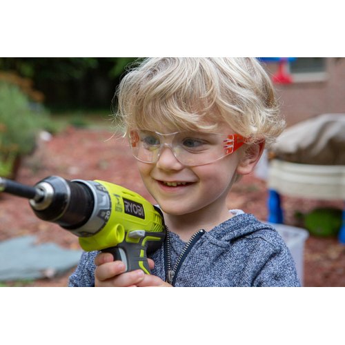 ANSI Z87.1 EN166 Certified Kids Safety glasses, Kids goggles, Scratch, Impact and Ballistic Resistant Safety Goggles with Clear Lens assorted color frame, Child Youth Size, 6 Pairs