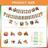 Italian Party Decorations - Buon Compleanno Banner with Hanging Swirls Pizza Party Decorations Italian Decor for Birthday Pizza Party Pizza Time Pizza Game
