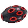 Pets First NCAA Ohio State Buckeyes Football Treat Dispensing Toy for Dogs and Cats, Rubber Ball Dog Toy, Interactive Fun Dog Treat Toy, Natural Rubber Dog Feeding Toy