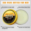 OZWave 3.5 OZ Wave Grease for Men's Layered Waves - Moisture, Control, and Silky Shine Cream with Shea Butter and Beeswax for Wolfing