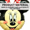 Big Cartoon Girl Mouse Balloon – Foil Birthday Balloon Decorations Giant Foil Animated Mouse Head Kids Theme Party Supplies