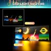 Mililier LED Light Kit for Lego 21340 Tales of The Space Age Set, Compatible with Lego 21340 Building Blocks Model(Not Include Blocks Set)