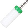 Pana Professional USA Ceramic White Small Barrel Bit Nail Drill (Grit: Coarse) 3/32" Shank Size