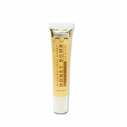 Magic Collection Honey Bomb Gold Glitter Lip Gloss