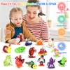 CIUGEO 32 PCS Assorted Wind-up Toys for Kids, Bulk Windup Animals Walking Jumping Swimming Flipping Clockwork Toys for Kids Clossroom Party Favors, Birthday Gifts