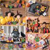 JULBEAR Halloween Craft Kits for Kids, 26 PCS Halloween Party Favors Make Your Own Monster DIY Paper Crafts Stickers for Halloween Party Games Activities