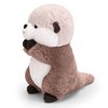 Riuhot Otter Stuffed Animals Cute Otter Plush Soft Otter Plushie Toy Stuffed Otter Gift for Kids Children Girls Boys 9.8 Inch Sea Otter Stuffed Animal