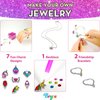 BRYTE Gem Art Diamond Painting Kits for Kids - Unicorn and Mermaid Craft Kit with Storage Case, Jewelry, Keychains, Stickers and More - Arts and Crafts - Perfect Toys and Gifts for All Ages