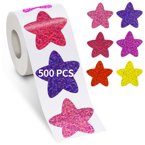 500 Pcs Paw Prints Stickers 2 inches Dog Puppy Paw Stickers Self-Adhesive Labels Animal Decal for Kids,Parties, Vets, Kennels and Mailing
