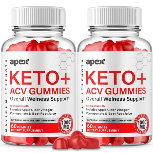 (2 Pack) Apex Keto Gummies Apex Keto ACV Gummies Advanced Formula Apex Keto Apple Cider Vinegar Gummies Gummy ss (120 Gummies)