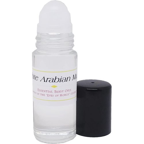TCEShop White Arabian Musk Scented Body Oil Fragrance [Roll-On - Clear - 1 oz.] - ID#6507