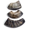 Durkha Horn: Long Lasting 100% Natural Water Buffalo Horn Dog Chews, Dog Treats, Bone, Dog Toys (Small (3 CT/Min. 3 OZ))