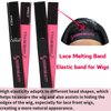 Isshin Beauty Wig Grip Cap Women Adjustable: Wig Gripper with Ear-Cutouts Natural Lace Edge - Gluless Non Slip-Off Band with Velcro No-Headache Comfortable Breathable (Brown)