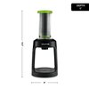 Gourmia GKCP135 Manual Coffee Brewer - Single Serve Manual Hand French Press Coffee Maker - No Electricity - Brew Coffee Anywhere - Green