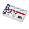 Oxford Grid Design Index Cards, 3 x 5 Inches, White, 100 per pack (02035EE)