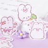Small Rabbit Stickers, Obujopal 45Pcs Cute Animal Stickers for Scrapbooking Journaling Planners Laptop Diary Planner Collage Envelope Phone Case DIY Art Crafts Decoration