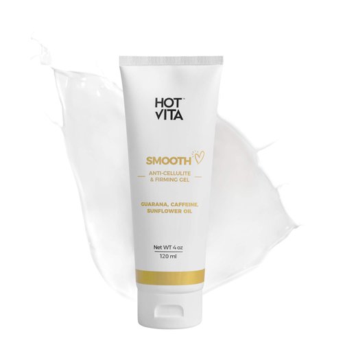 Hot Vita Anti Cellulite Gel – Skin Tightening & Firming Body Lotion – Anti Stretch Mark Cream (4 oz)