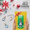 MY CREATIVE CAMP Beginner Penguin Quilling Kit -DIY Paper Quilling Kit for Kids & Adults,Paper Craft Kit,Crafts for Adults,Party Favor,Christmas Stocking Stuffer,1 Project with Instructions & Supplies