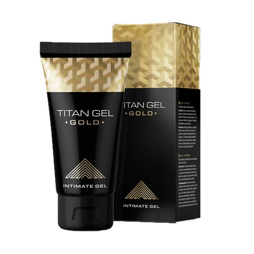 Titan Gel GOLD Combo Pack 2x50ml. VIP Formula Special Gel for Men