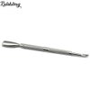 Rolabling Cuticle Pusher Spoon Nail Cleaner Professional Stainless Steel Cuticle Remover Durable Manicure and Pedicure Tools