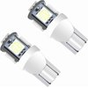 DSSOOY 10Pack T10 194 168 LED Light Bulb PC194 PC195 PC160 PC161 PC168 Instrument Panel Gauge Cluster Dashboard Automotive Light Bulb White