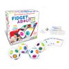 Continuum Games Fidget About It The Fast Paced Puzzle Dice Rolling Fidget Toy Board Game - Click The Orbs and Solve The Puzzles On The Cards - Fun for Family Game Nights - 2-4 Players Ages 6 and Up