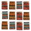 kilofly 12 pc Egyptian Jewelry Bag Aztec Print Drawstring Coin Purse Gift Pouch