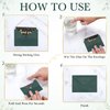 Yahenda 200 Count Mini Gift Card Envelopes Bulk Wedding Pocket Small Paper Envelopes Gift Card Sleeves Greeting Business Tiny Pocket for Graduation Engagement Mother's Day 4 x 2.7 Inch(Green)
