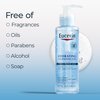 Eucerin Hydrating Cleansing Gel, Daily Face Wash and Makeup Remover Formulated with Hyaluronic Acid, 6.8 Fl Oz Bottle