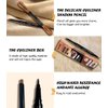 JOSURBEAUTY Sweat-proof Waterproof 2-in-1 Eyebrow Pencil for Women - Ended Eye Brow Pencil with Microblading Effect,coffee