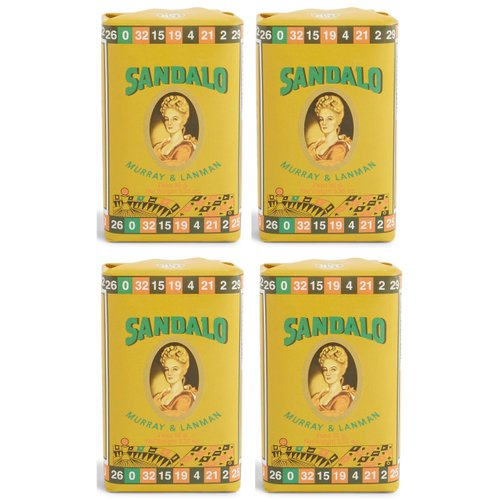 Generic Murray & Lanman Sandalwood Soap Bar - Jabon Sandalo 3.35 Oz (Pack of 4)