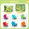 ALASOU Baby Dinosaur Car Toys with Playmat/Storage Bag|1st Birthday Gifts for Toddler Toys Age 1-2|Baby Toys for 1 2 3 Year Old Boy|1 2 Year Old Boy Gift for Infant 12-18 Month