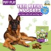 Yeti Refill Nuggets for Puff and Play Dog Toys - Natural Himalayan Yak Cheese Treats, Healthy Dog Chews, Suitable for All Dogs, Ideal for Interactive Chew Toys and Dispensers - 6 Pieces, Coconut